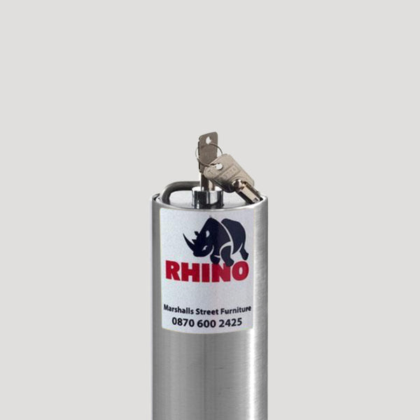 Rhino RT RD4 Stainless Steel Telescopic Bollard